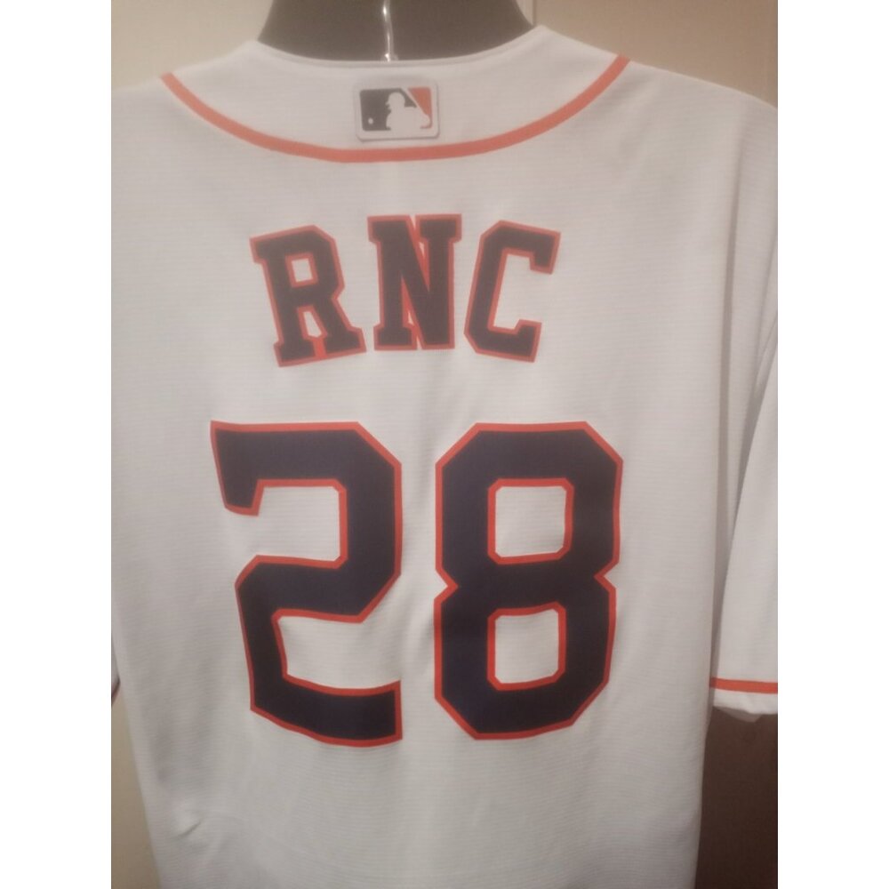 Houston Astros Nike White Jersey World Series Champions 2022 Men's XL #28 RNC - Picture 8 of 13